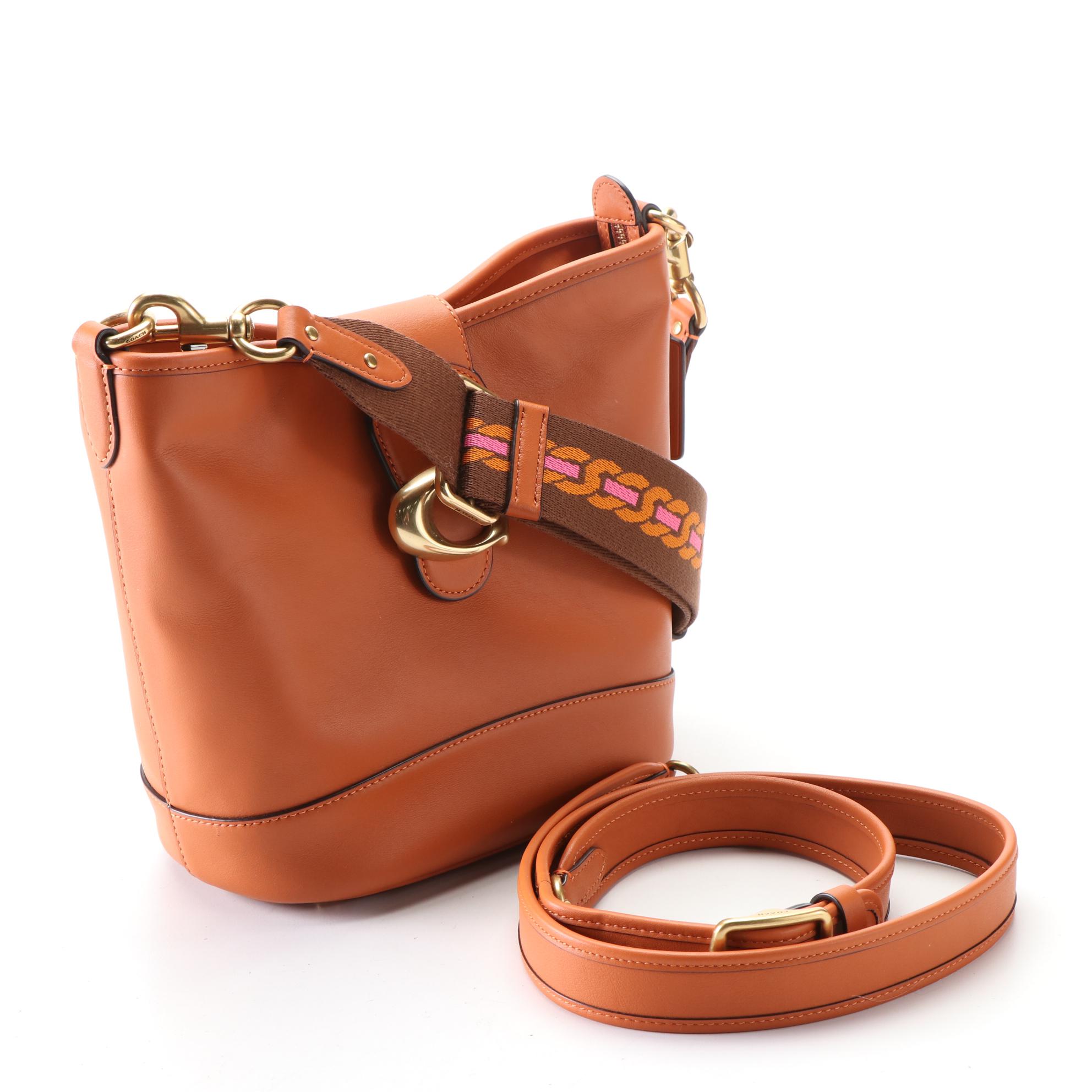 Coach Tali Bucket Bag CA112 in Leather with Interchangeable Straps EBTH