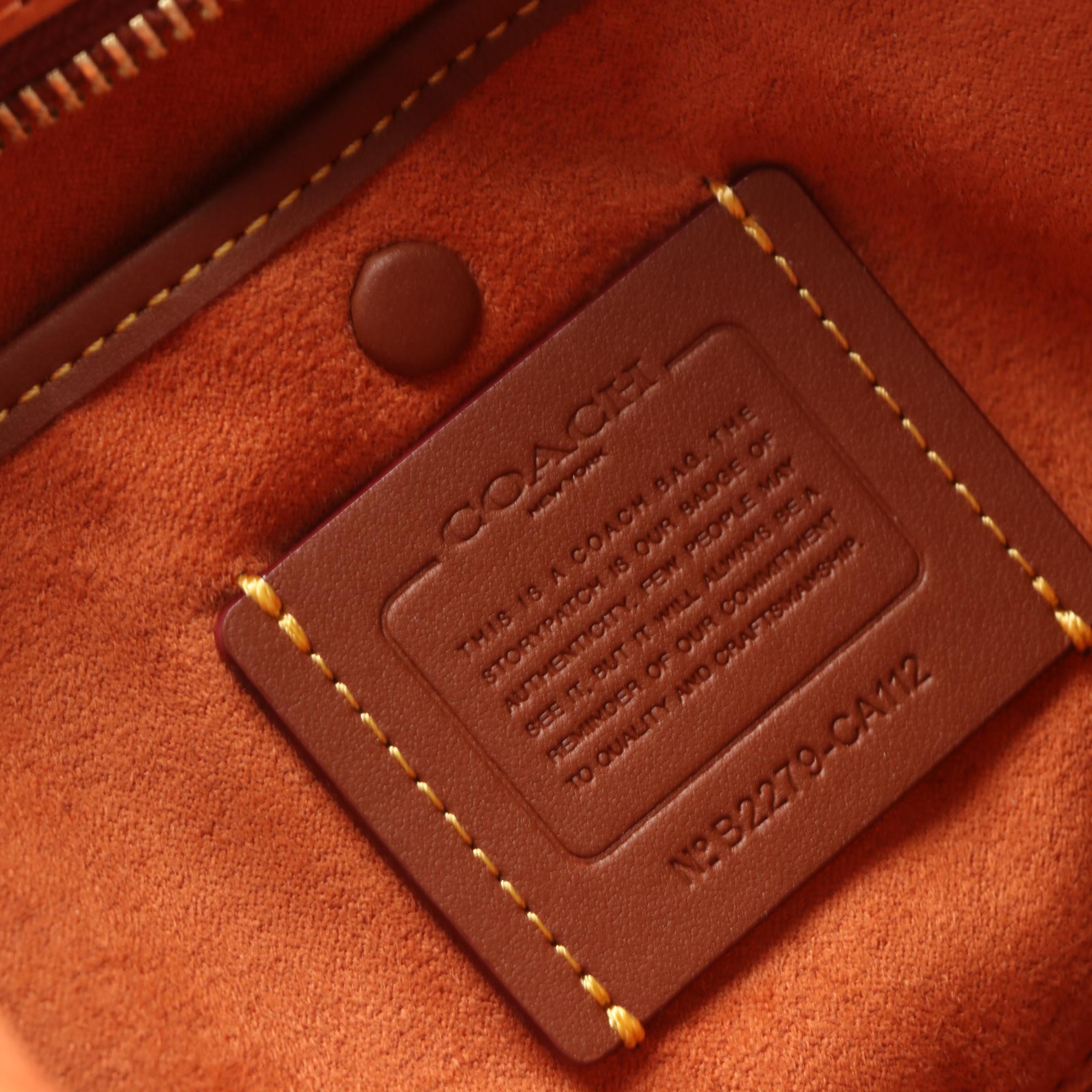 Coach Tali Bucket Bag CA112 in Leather with Interchangeable Straps EBTH