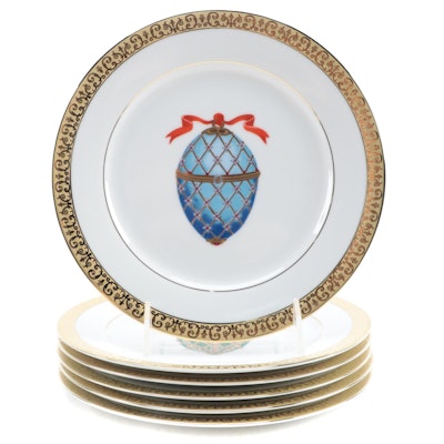 Royal Gallery "Gold Buffet"  Porcelain  Accent Salad Plates