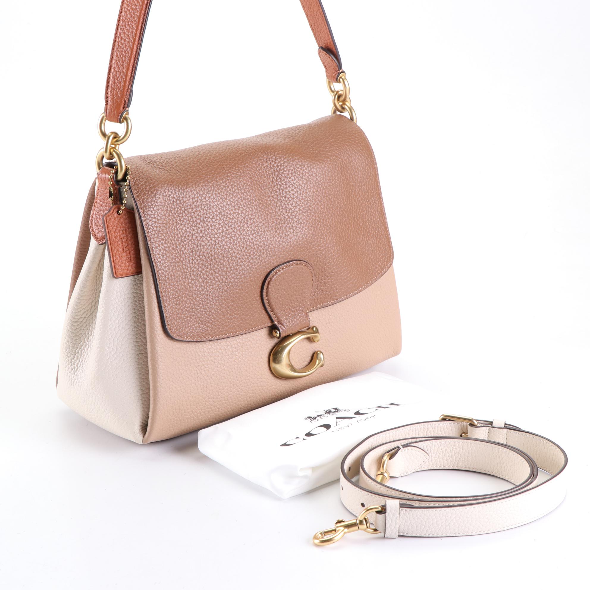 Coach May Shoulder Bag in Colorblock Grain Leather EBTH