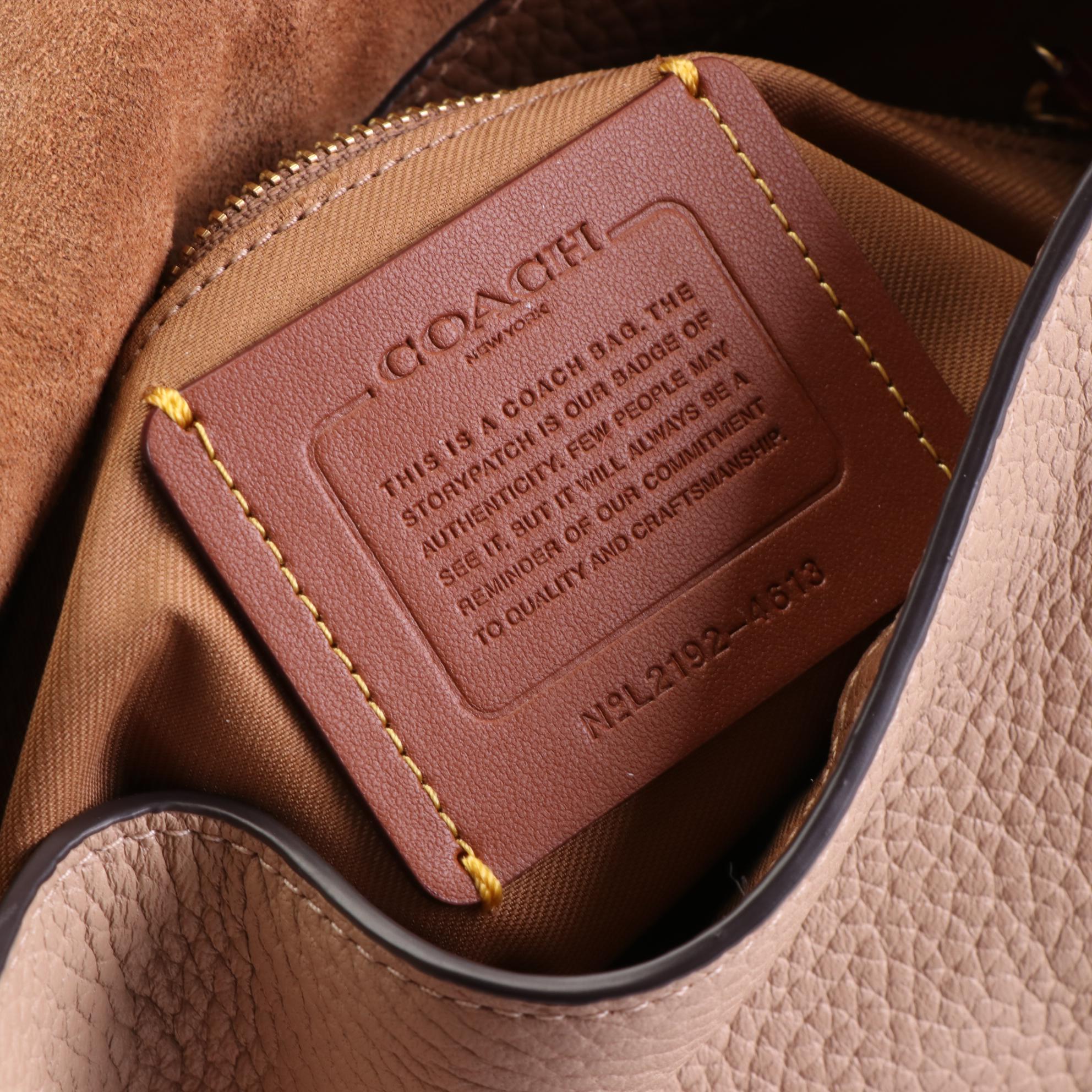 Coach May Shoulder Bag in Colorblock Grain Leather EBTH