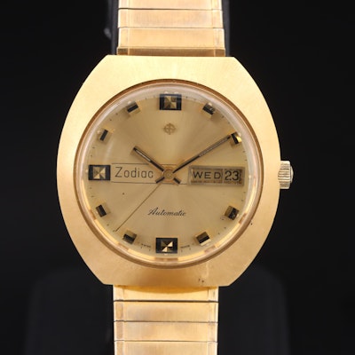 Zodiac Automatic Day/Date Wristwatch