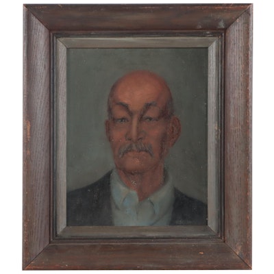 M. S. O'Brien Portrait Oil Painting