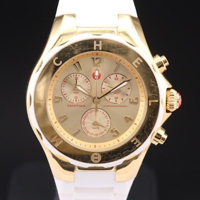 Michele Tahitian Chronograph Date Wristwatch