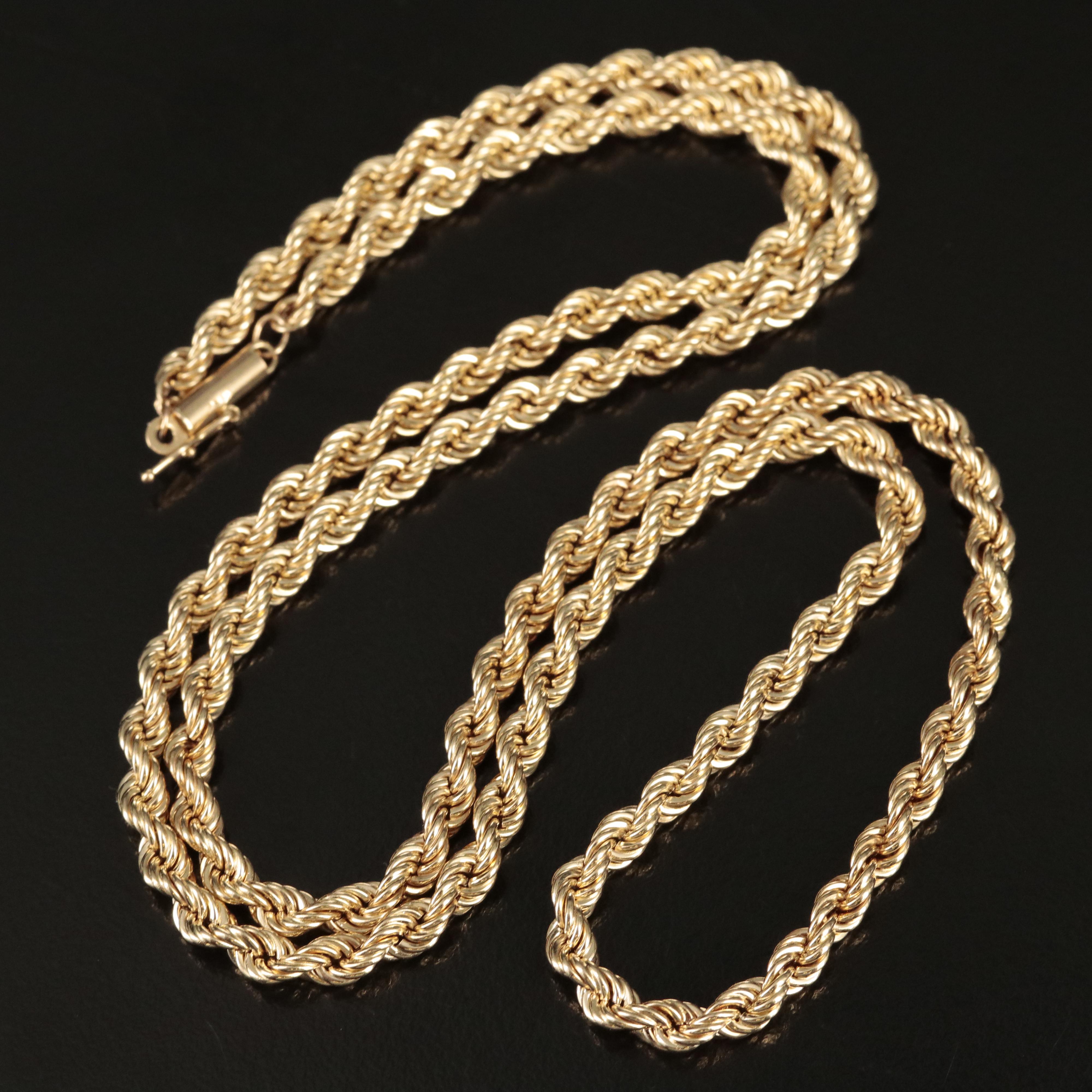 14K Rope Chain EBTH