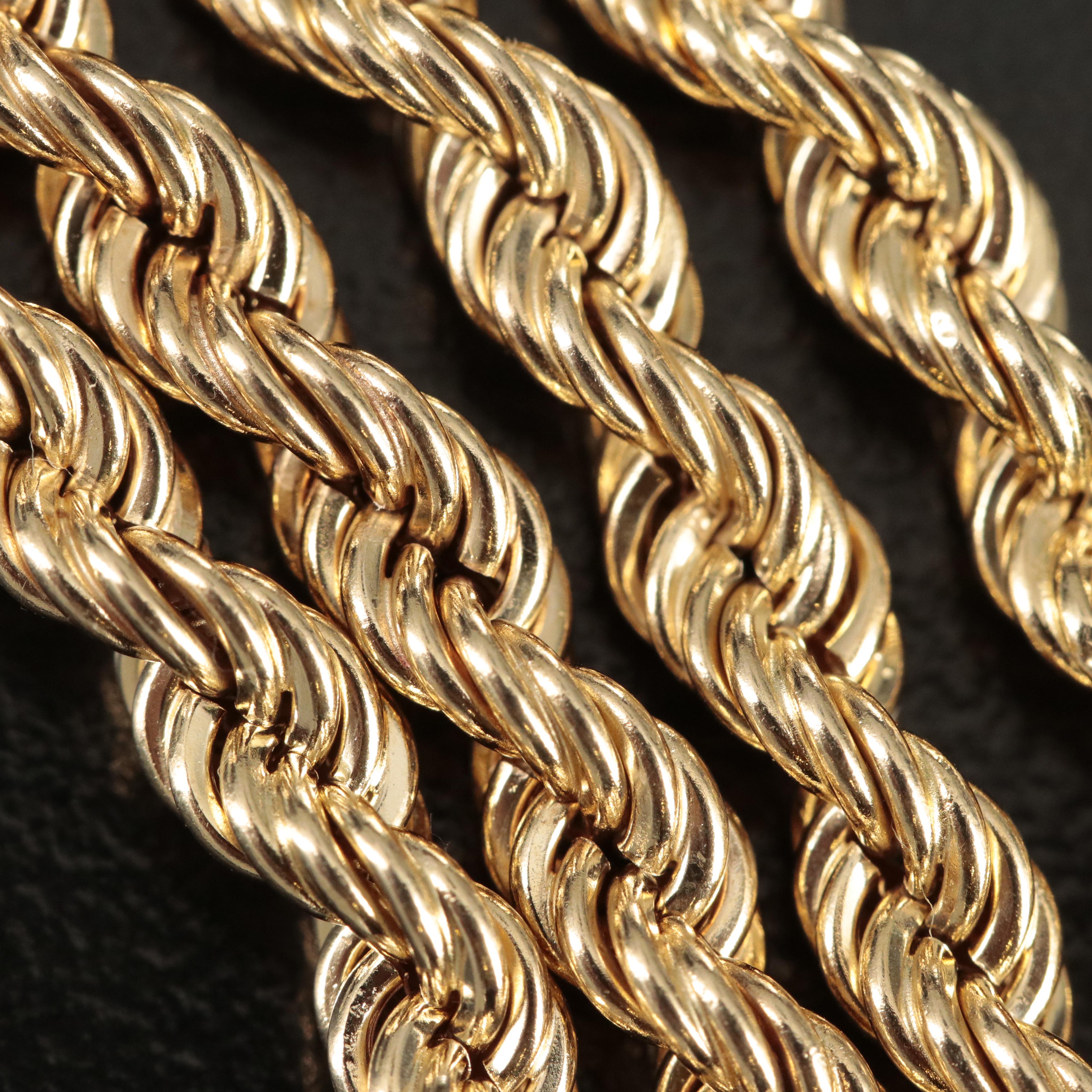 14K Rope Chain EBTH