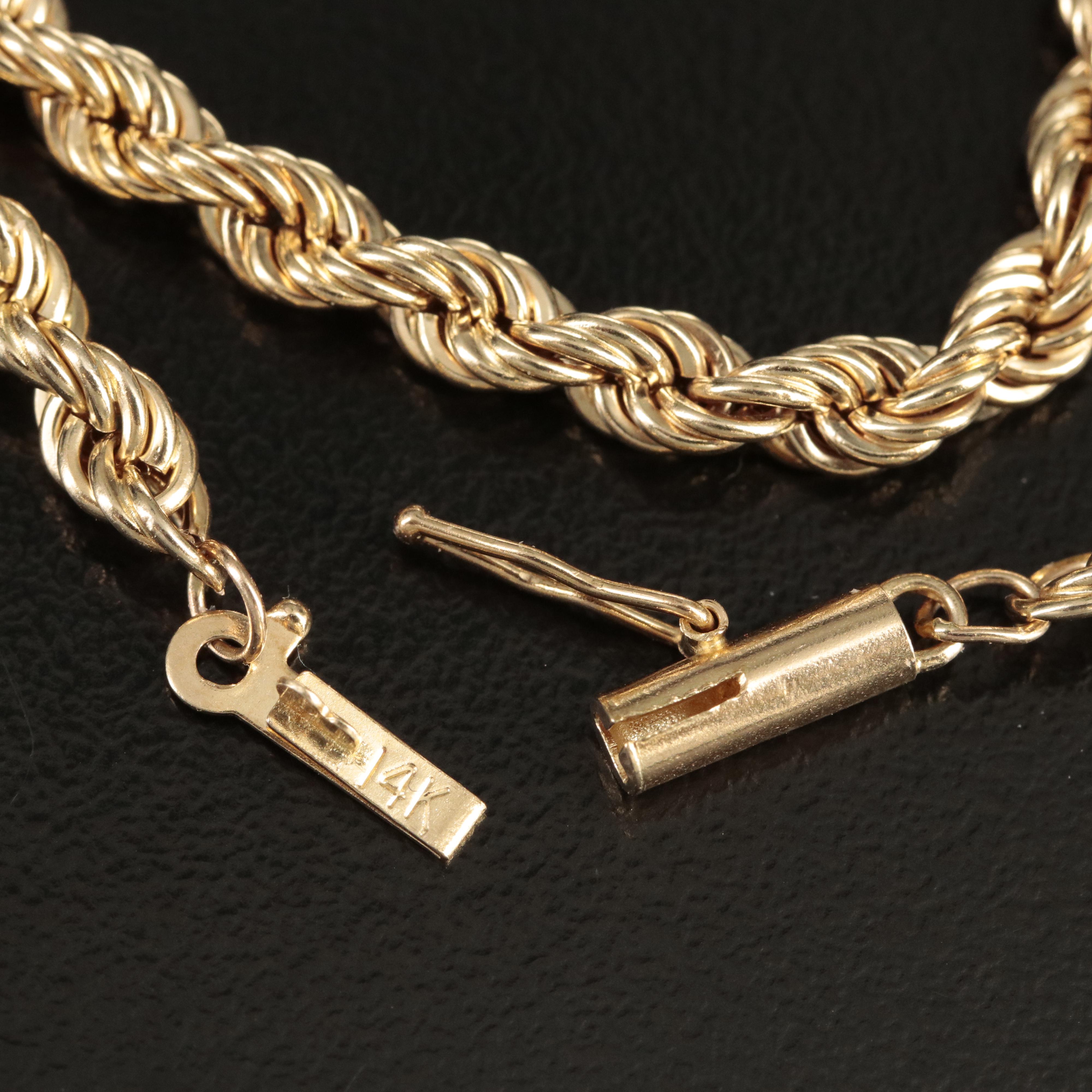 14K Rope Chain EBTH
