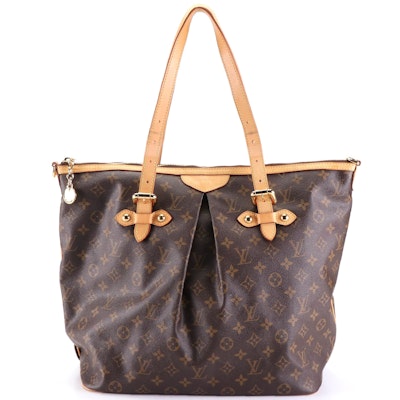 Louis Vuitton Palermo GM Bag in Monogram Canvas and Leather