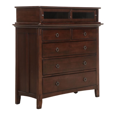 American Signature Mission Style Chest of Drawers