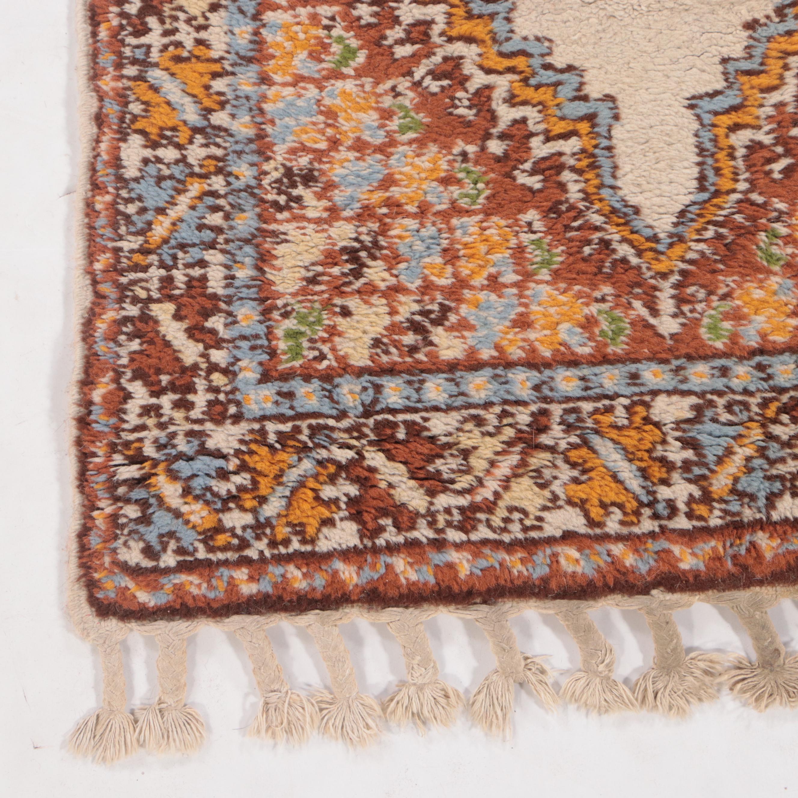 2'8 x 5'4 HandKnotted Moroccan Accent Rug EBTH