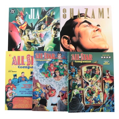 "The All-Star Companion" Volumes Edited by Roy Thomas with DC Graphic Novels
