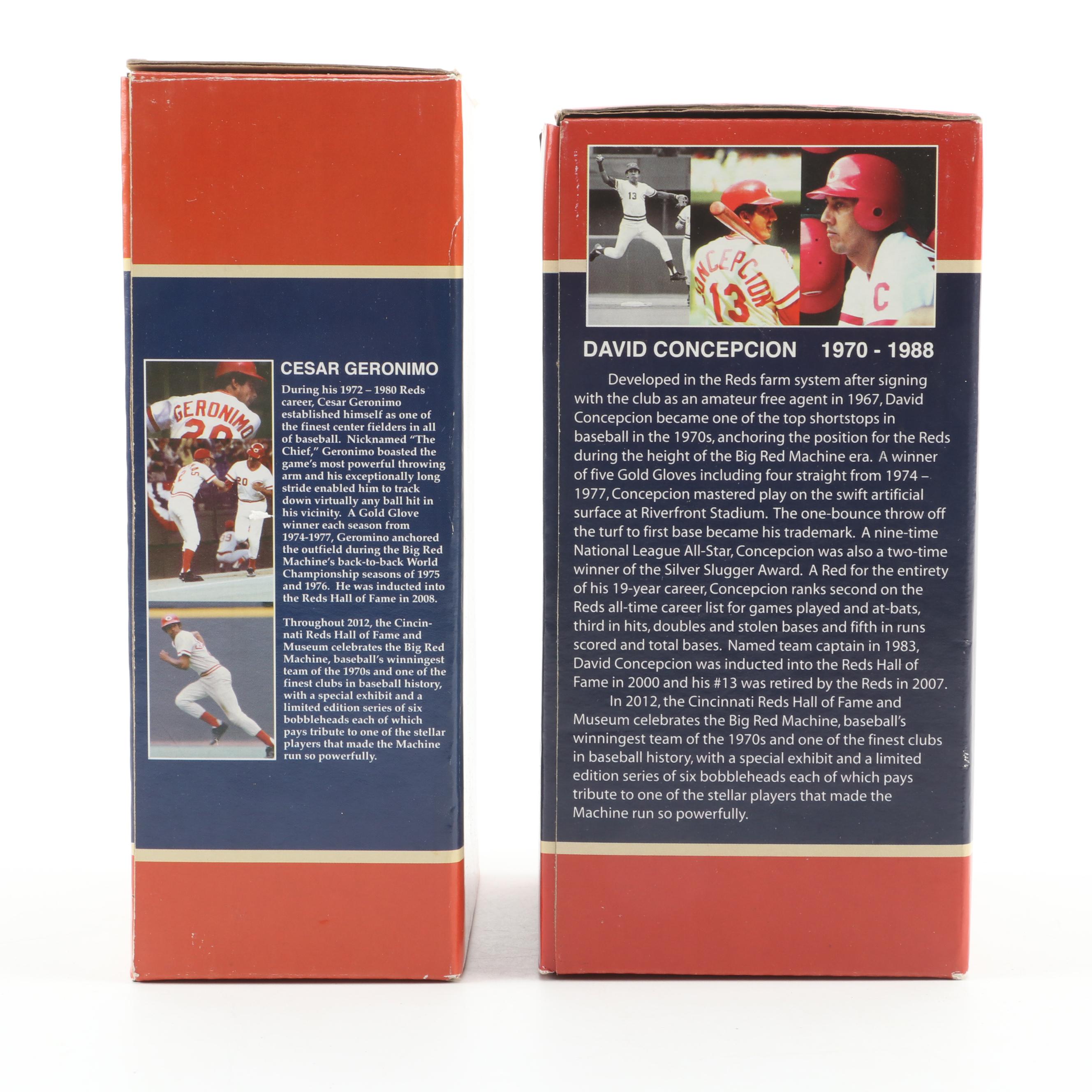 Dinsmore Cincinnati Reds Hall of Fame and Museum Bobbleheads with