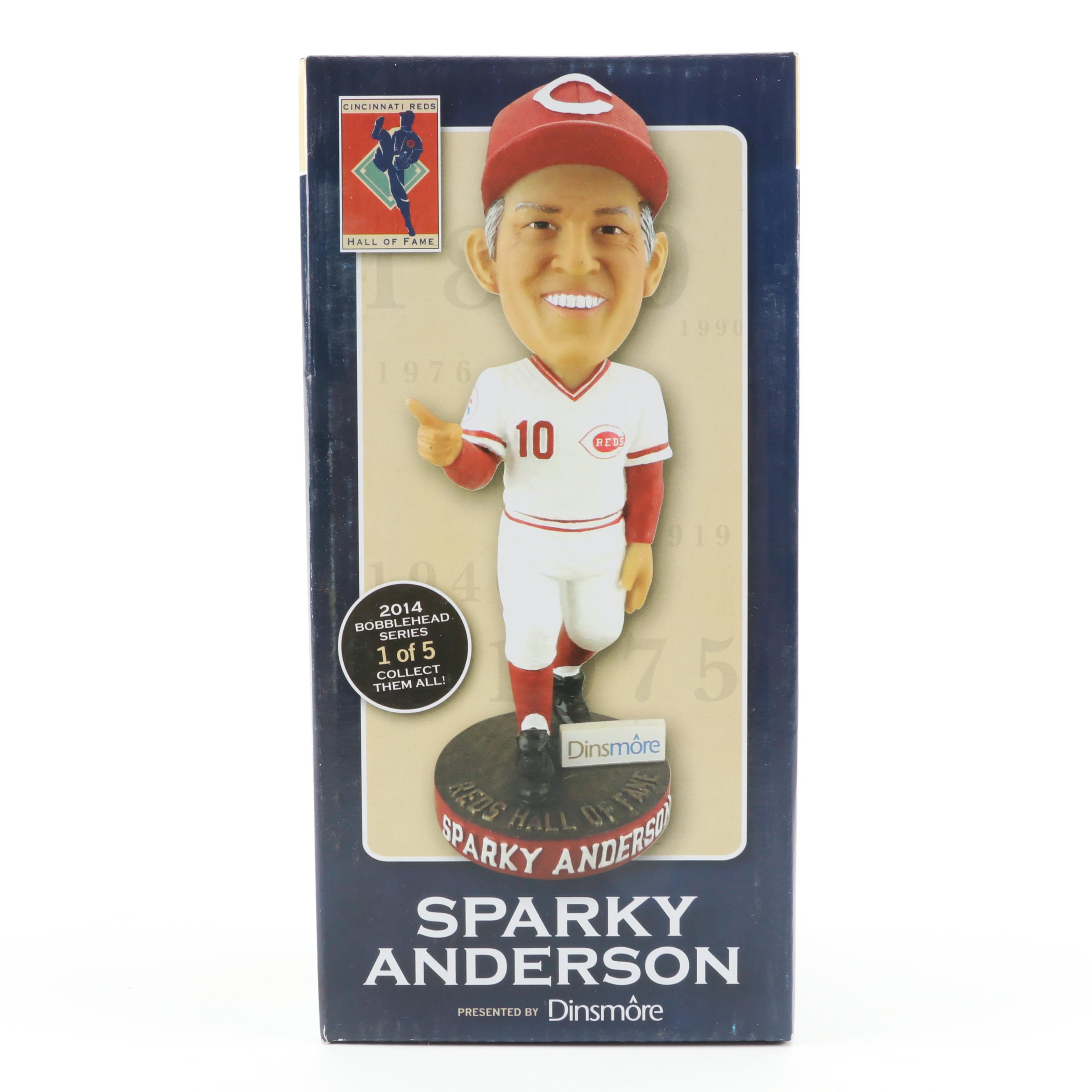 Dinsmore Cincinnati Reds Hall of Fame and Museum Bobbleheads with