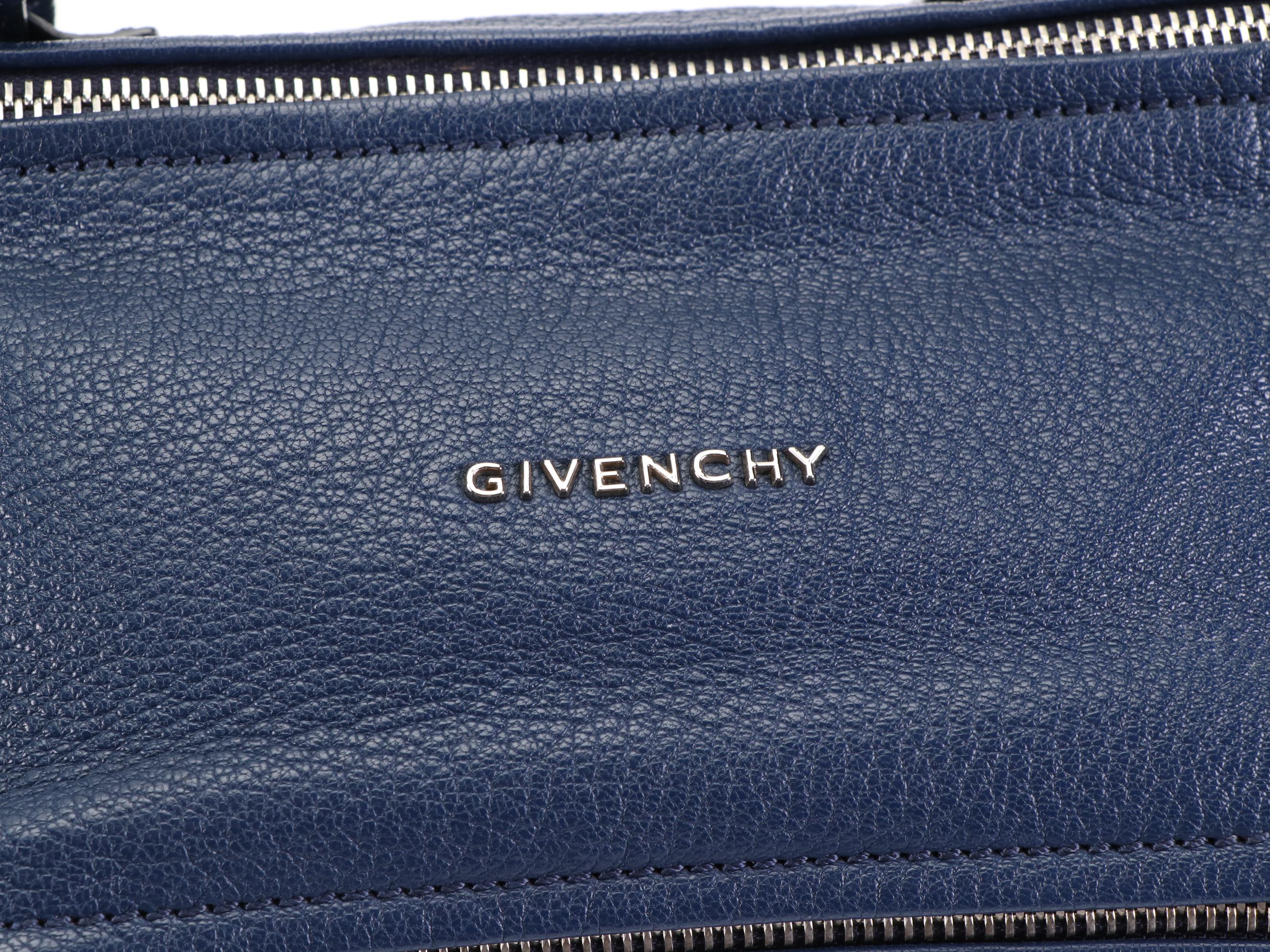 Givenchy Mini Pandora Bag in Blue Grain Leather EBTH