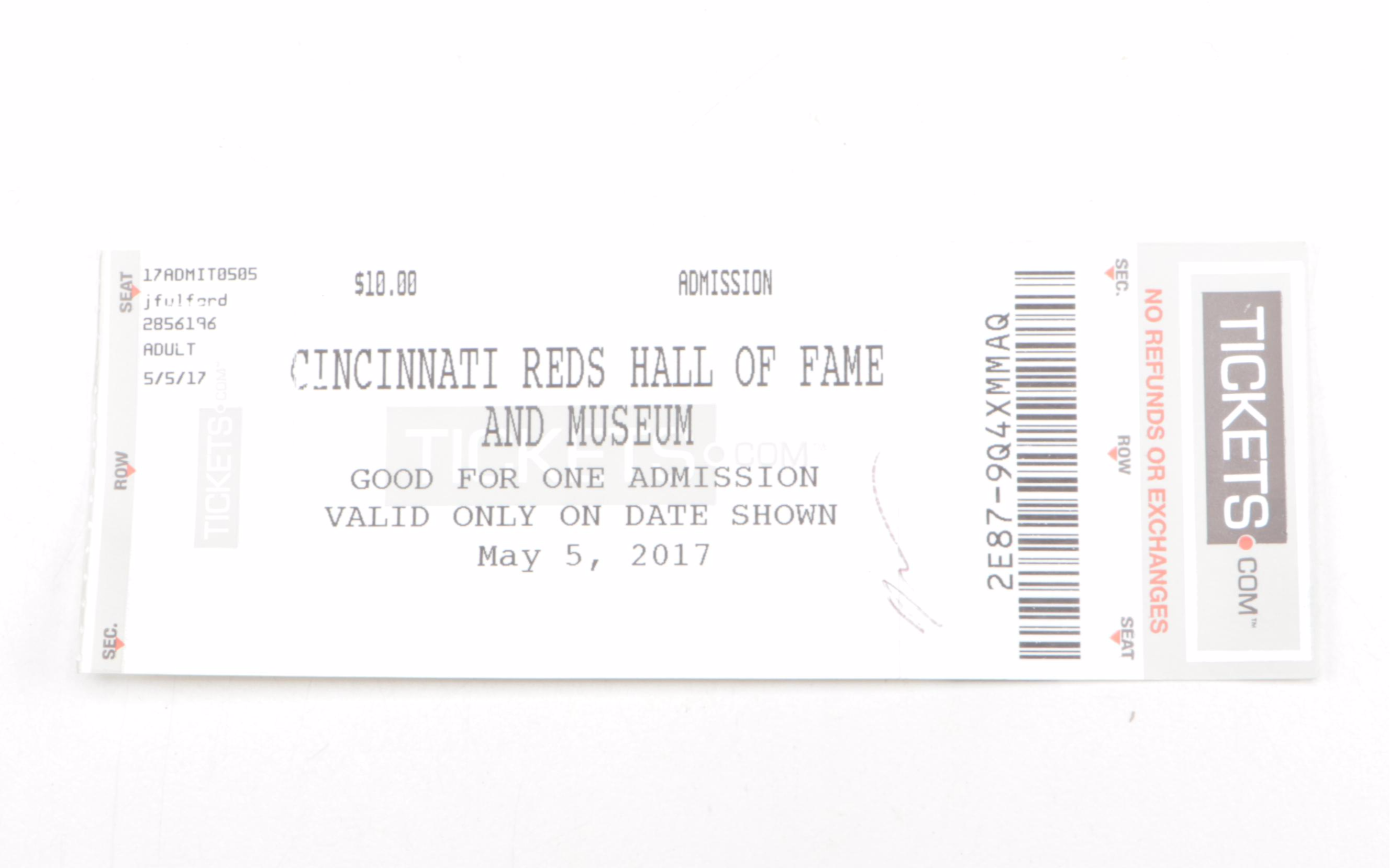 Dinsmore Johnny Bench and Other Cincinnati Reds Hall of Fame