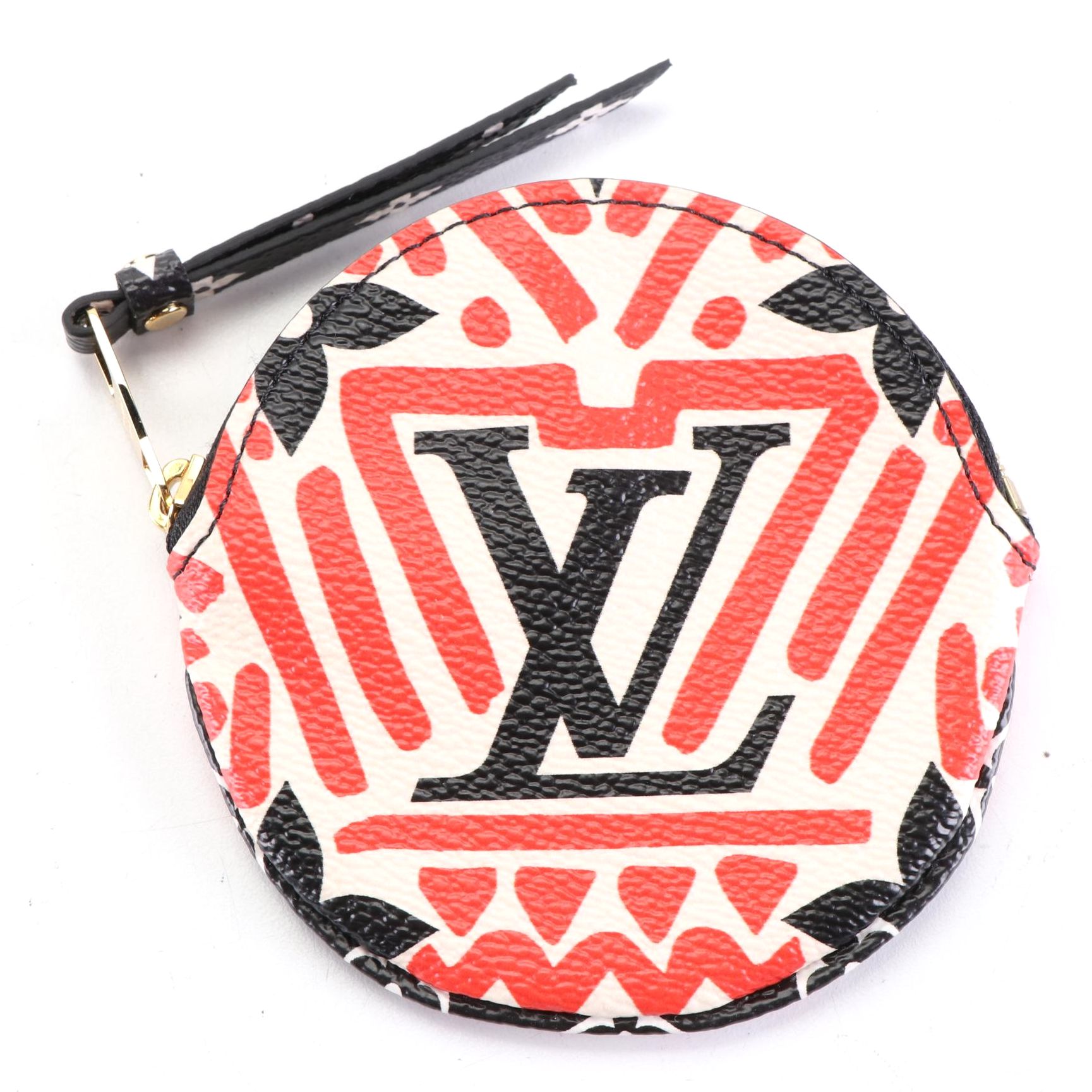 Louis Vuitton Round Coin Purse in Limited Edition Crafty Monogram Canvas EBTH