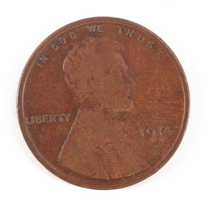 Key Date 1914-D Lincoln Cent