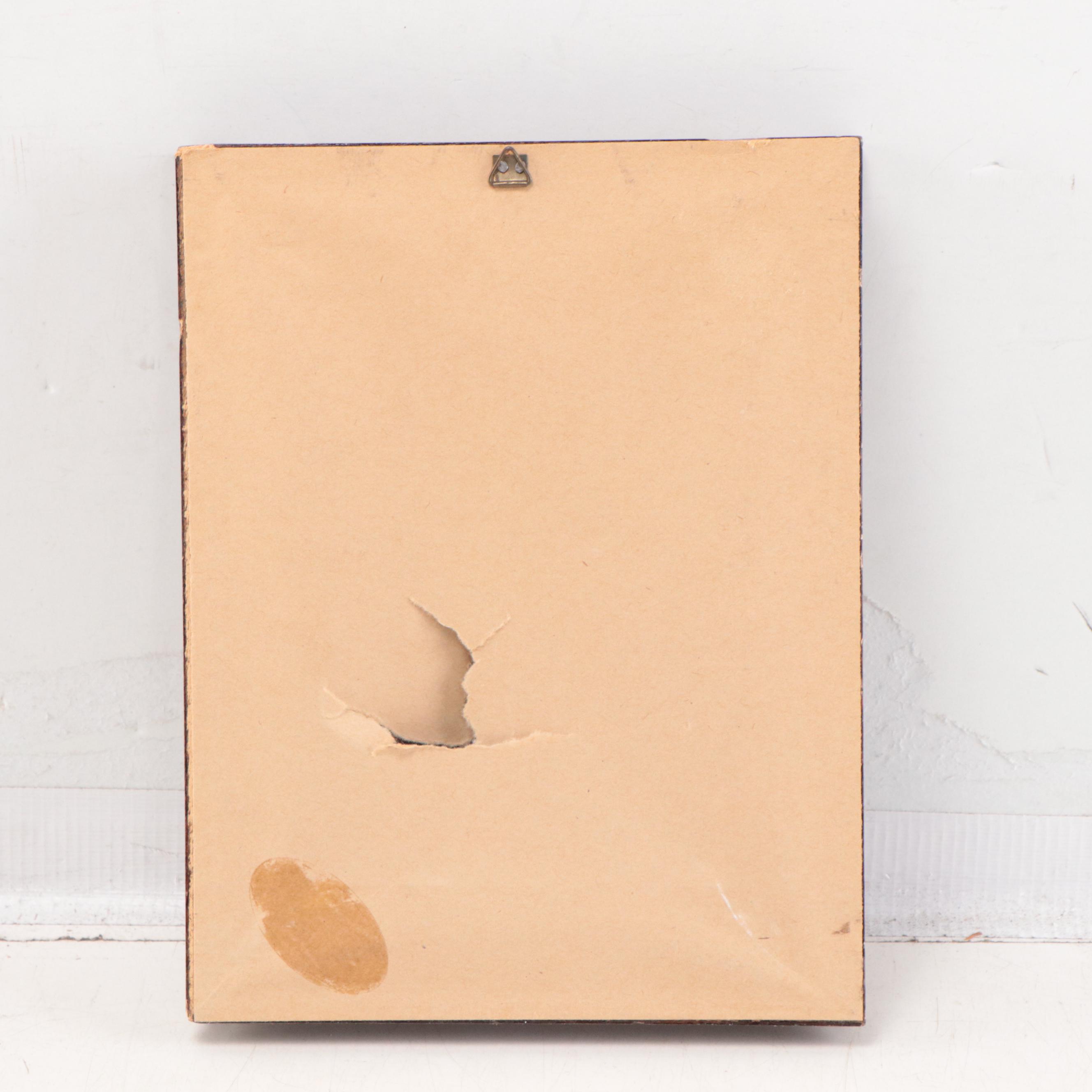 Judaica Themed Wall Art Compositions and Mixed Media Painting EBTH