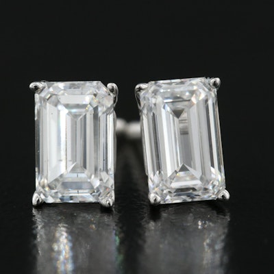 14K 1.59 CTW Lab Grown Diamond Stud Earrings
