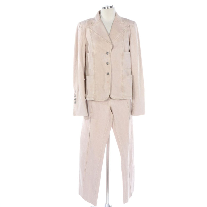 Chanel by Karl Lagerfeld Pantsuit in Stretch Cotton