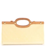 Louis Vuitton Roxbury Drive Bag in Perle Monogram Vernis