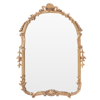 Neoclassical Style Giltwood and Composition Mirror, 20th Century