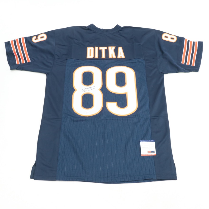 Mike Ditka Signed Chicago Bears Football Jersey