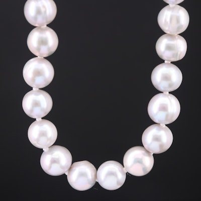 EFFY Pearl Necklace with Sterling Clasp