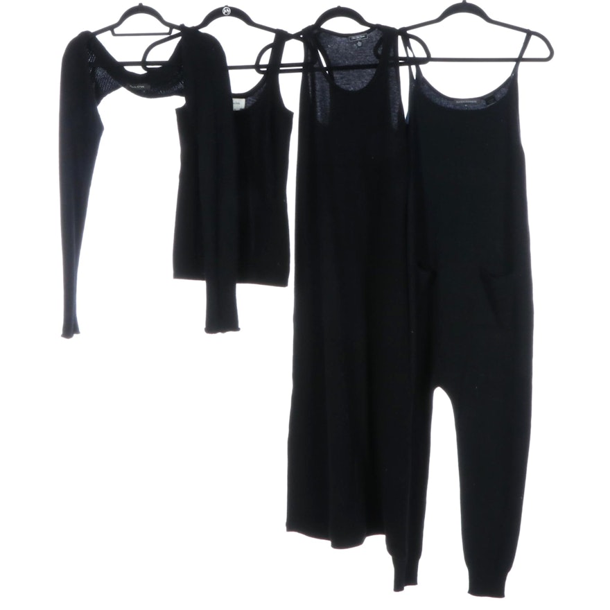 Neiman Marcus and Saks Fifth Avenue Cashmere Jumpsuit, Tank, Shrug and More