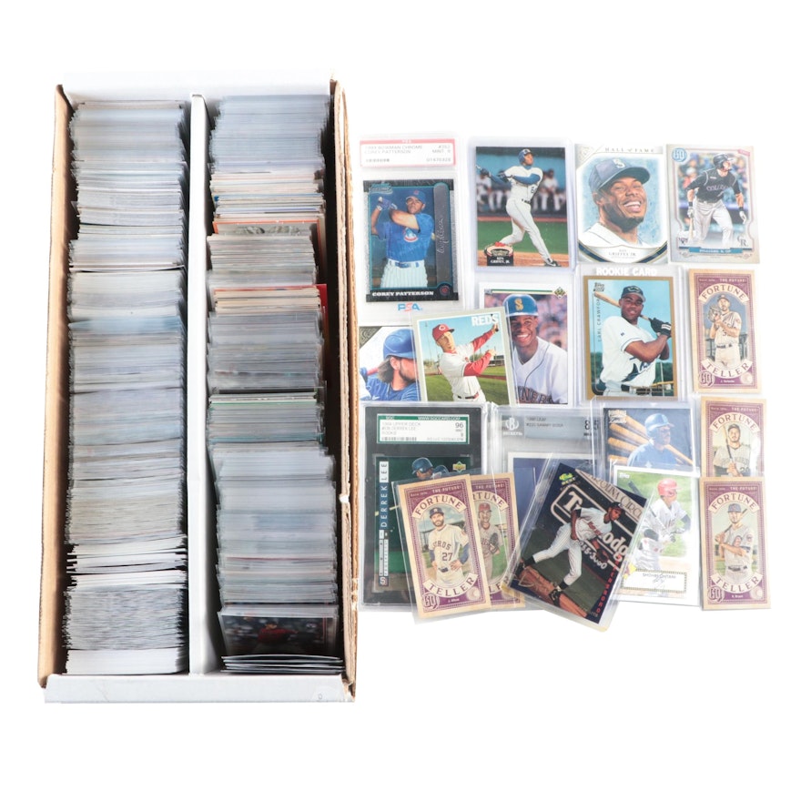 Topps, Other Baseball Cards with Ohtani, Graded Sosa and More, 1990s–2020s