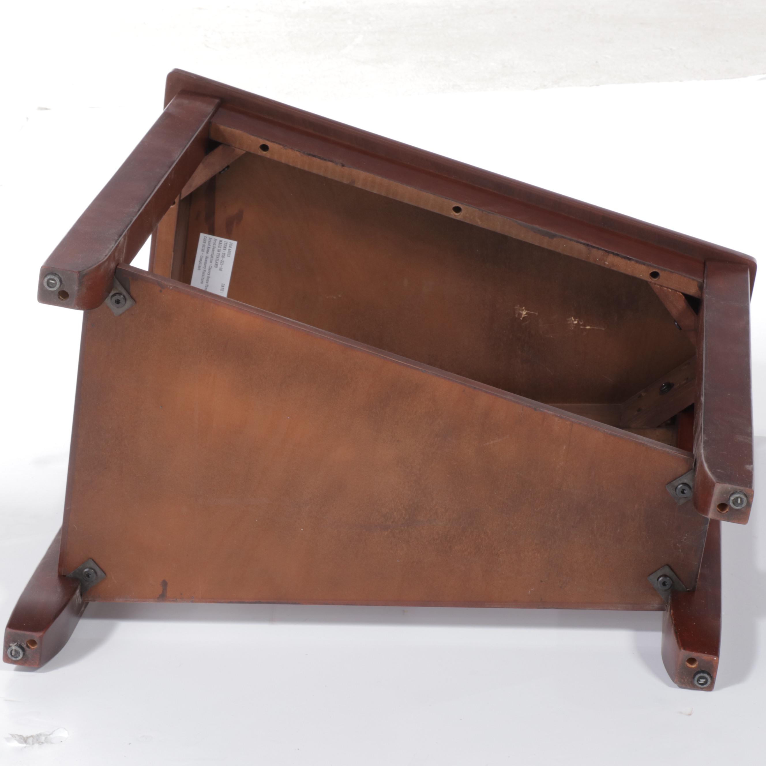 Hammary Furniture Cherrywood Home Theater Table EBTH