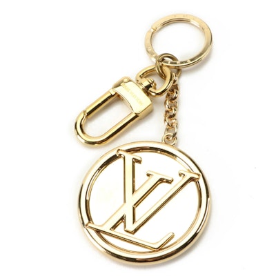 Louis Vuitton Monogram Medallion Bag Charm Key Ring