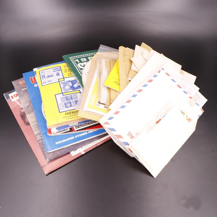 U.S. & Foreign Postage Stamps, Philately Books, and Stamp Supplies