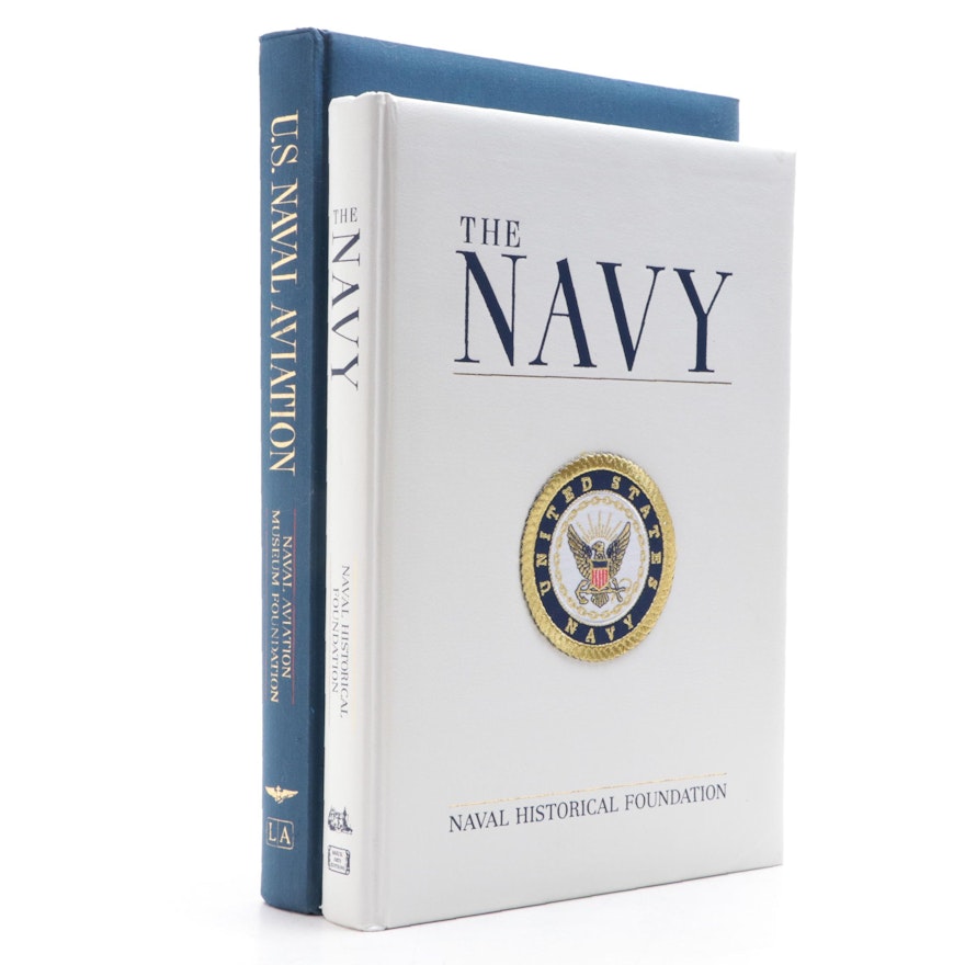 "U. S. Naval Aviation" by M. Hill Goodspeed and Other Navy Book