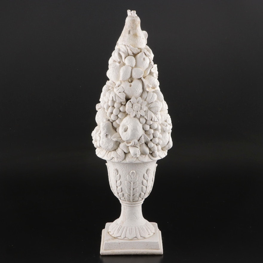 Cast Resin Italianate Style Topiary Table Centerpiece