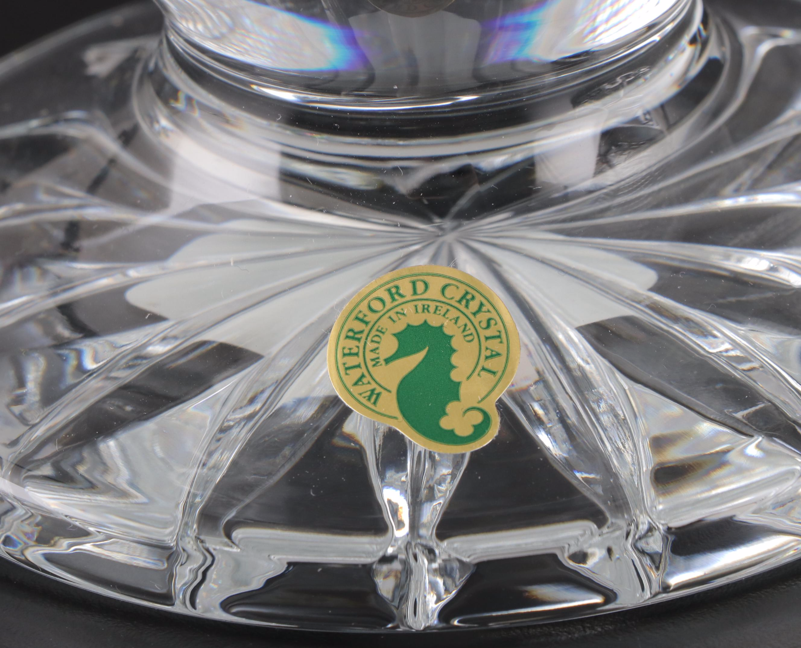 Waterford Classic Collection "Seahorse" Crystal Vases EBTH