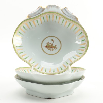Mottahedeh Historic Charleston Porcelain Lobed Bowls