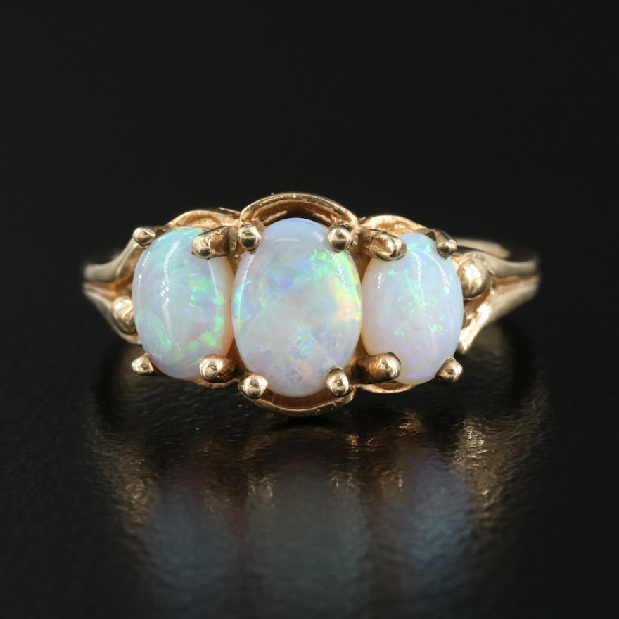 Baden & Foss 10K Opal Ring