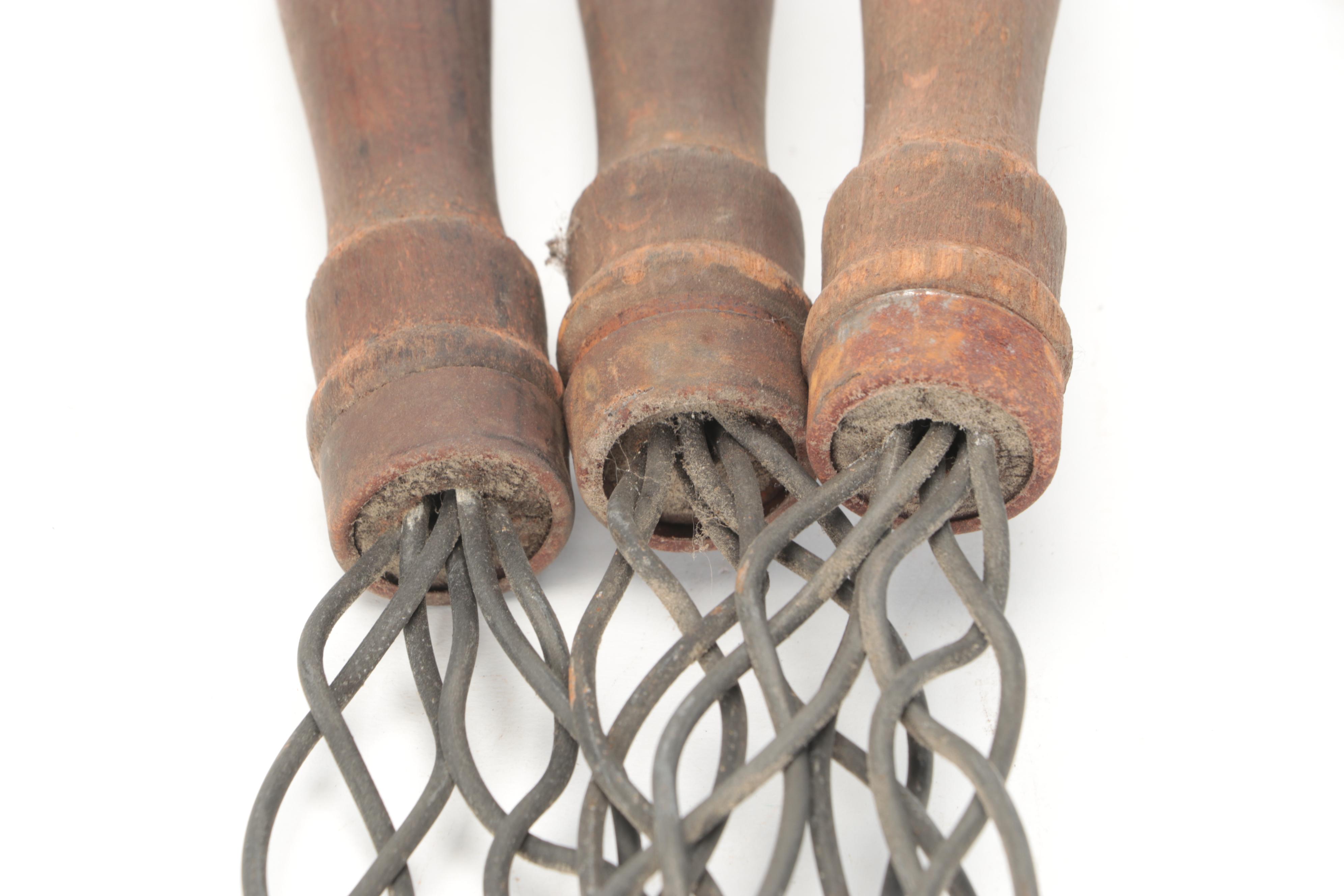 Braided Wire Rug Beaters, Late 19th/ Early 20th Century EBTH