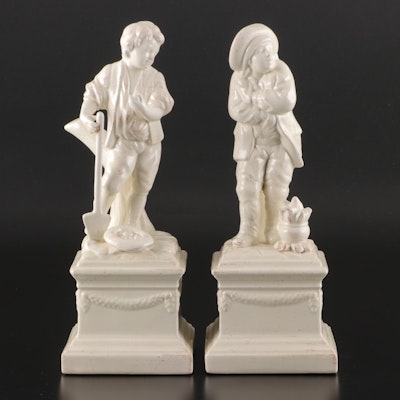 Italian Capodimonte Style Ceramic Figurines