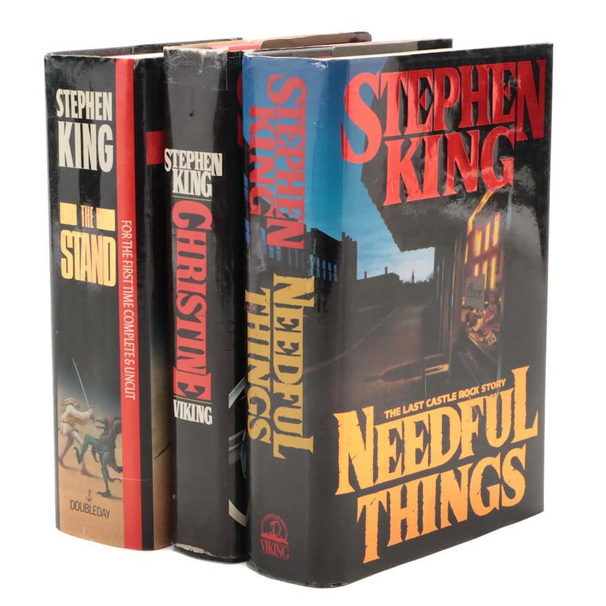 First Trade Edition "The Stand: Complete & Uncut" and More by Stephen King