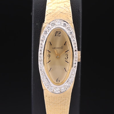 14K Merano Diamond Wristwatch