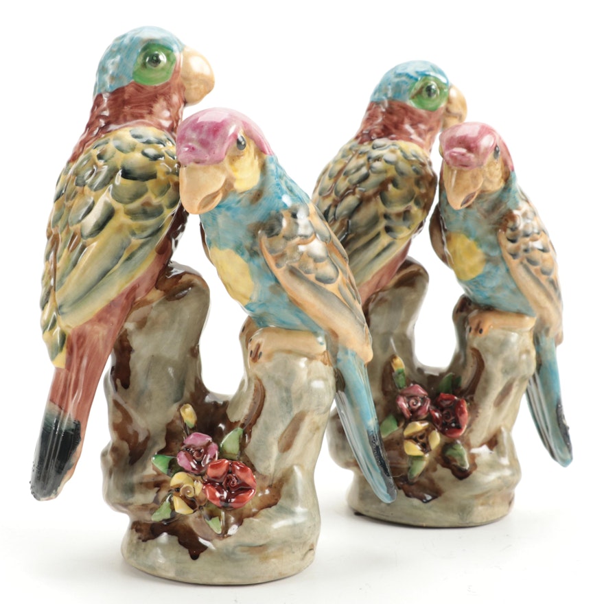Chinese Ceramic Bird Figurines