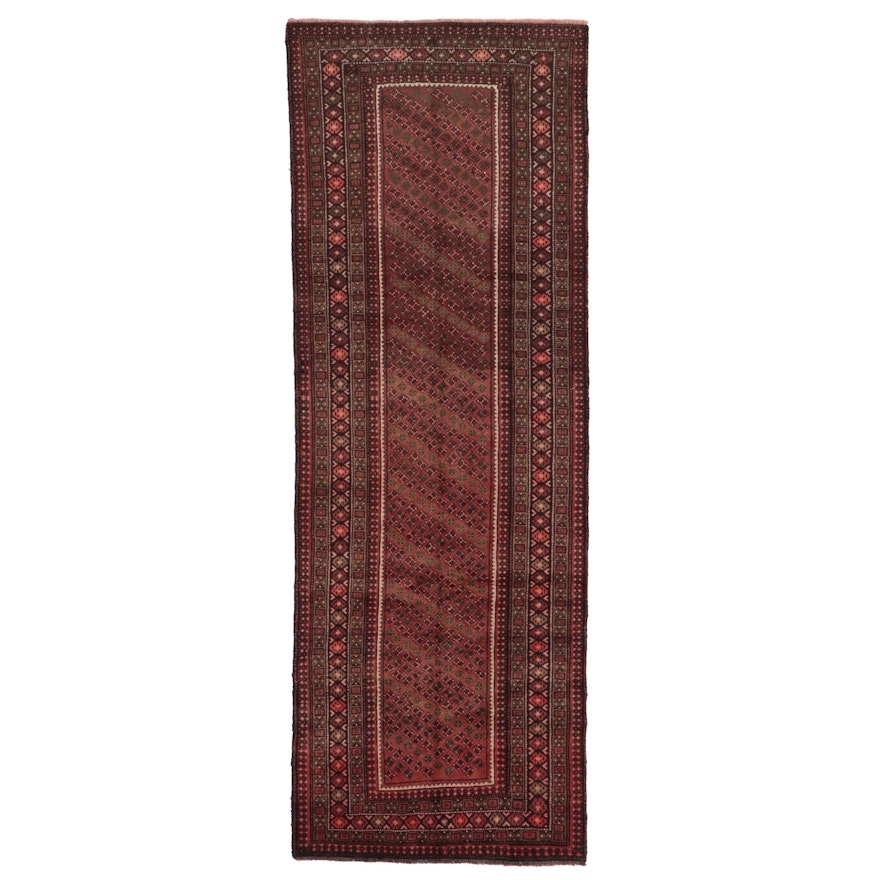 3'4 x 9'7 Hand-Knotted Caucasian Genje Long Rug