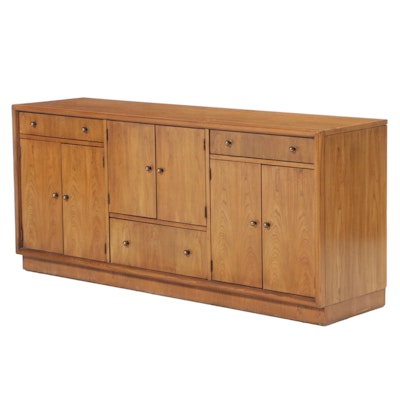 Stanley Furniture Modernist Ash Buffet in Fruitwood Finish