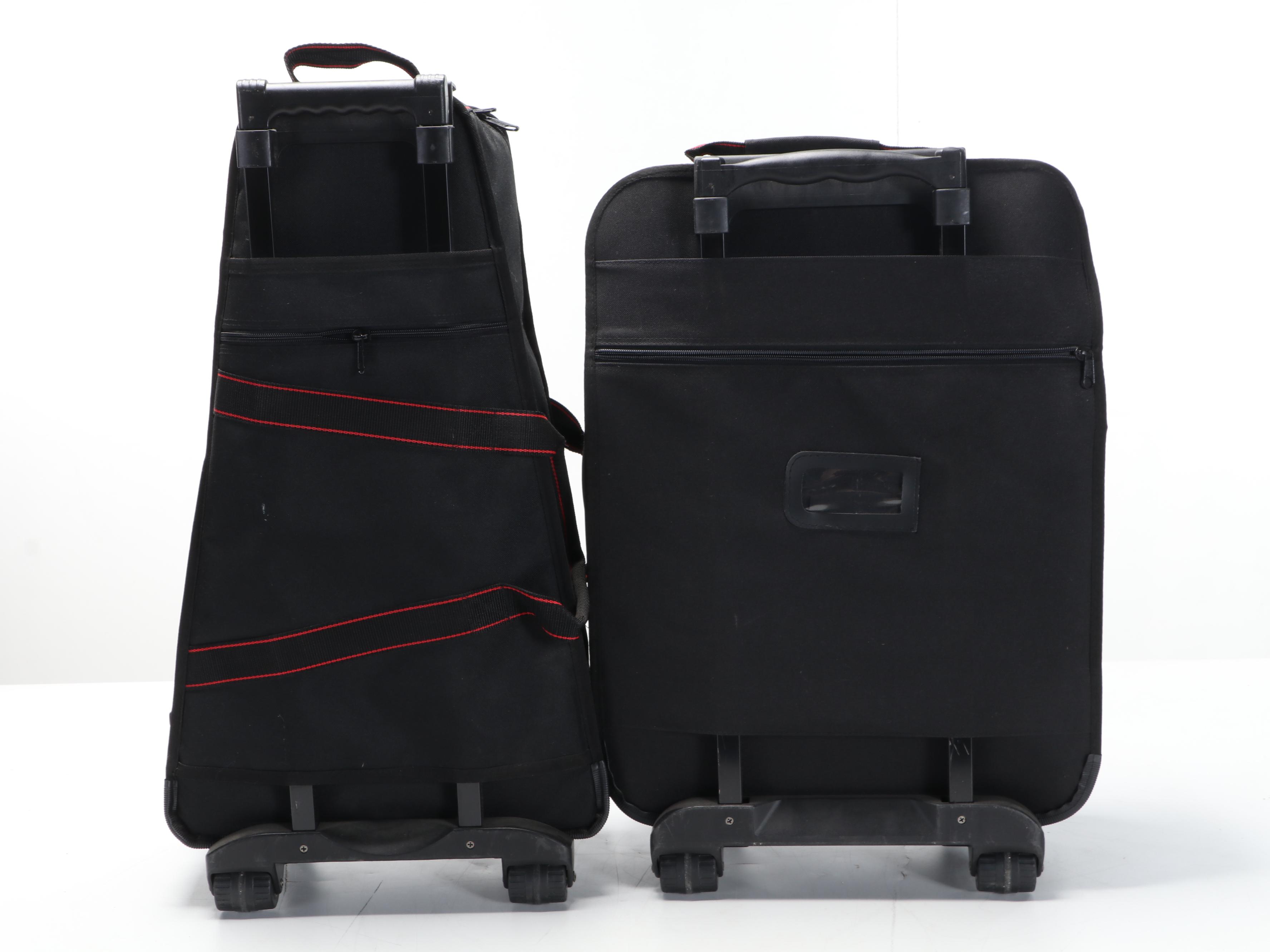 Ludgwig Percussion Bell Kit and Drum with Rolling Bags EBTH