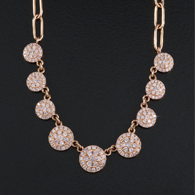 18K 1.34 CTW Diamond Necklace
