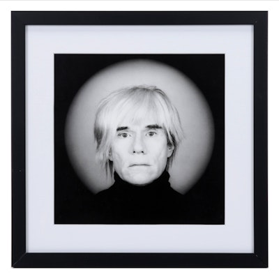 Offset Lithograph After Robert Mapplethorpe "Andy Warhol," Circa 1992