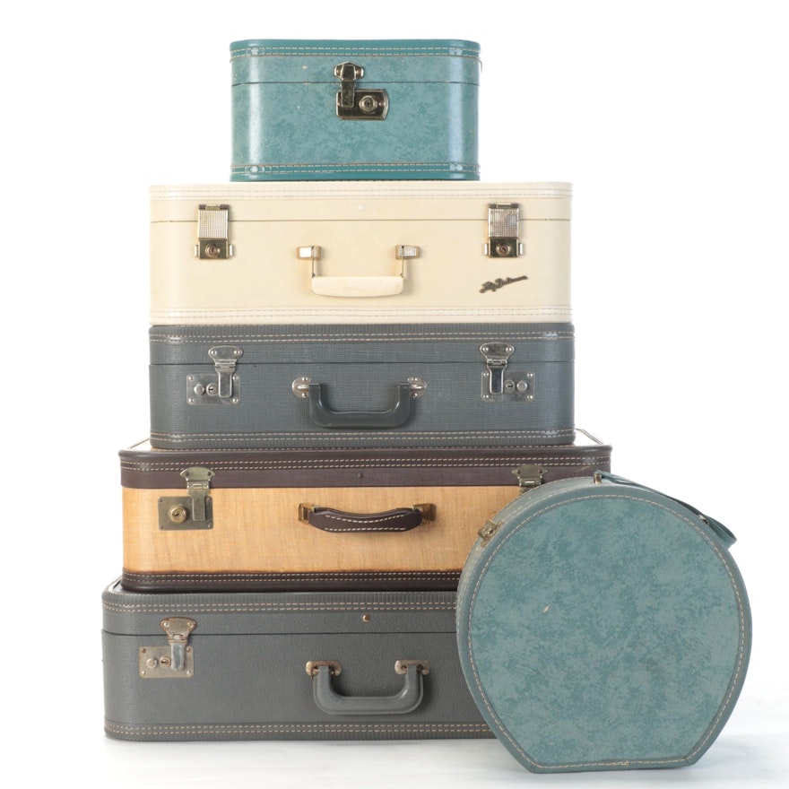 Lady Baltimore, Travel Joy, and Other Vintage Suitcases