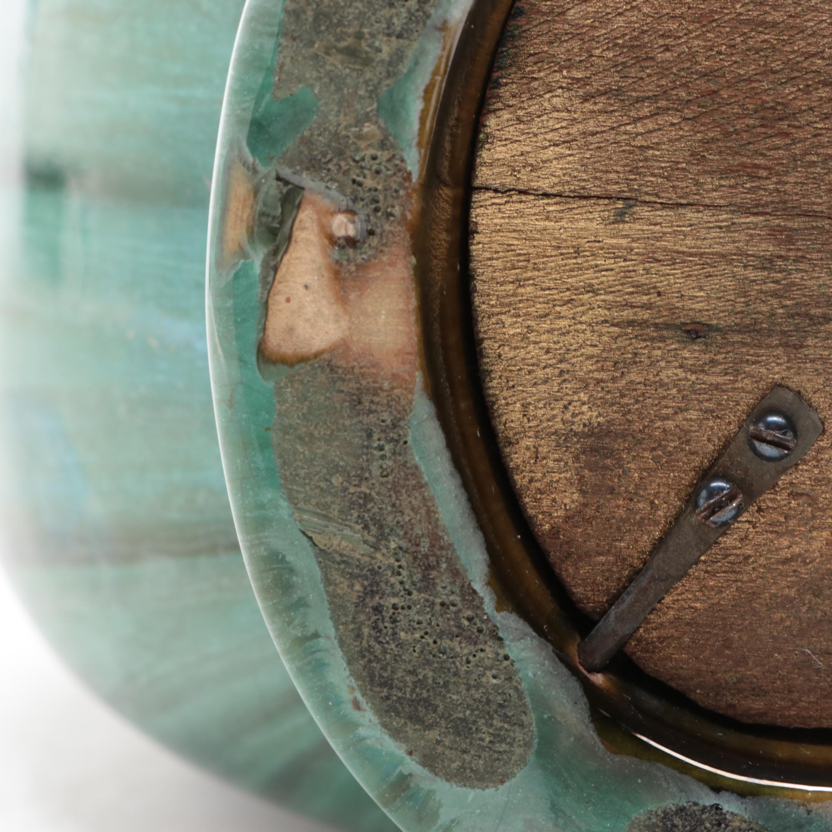 High Gloss Ceramic Decanter Music Box with Two High Gloss Ceramic Table